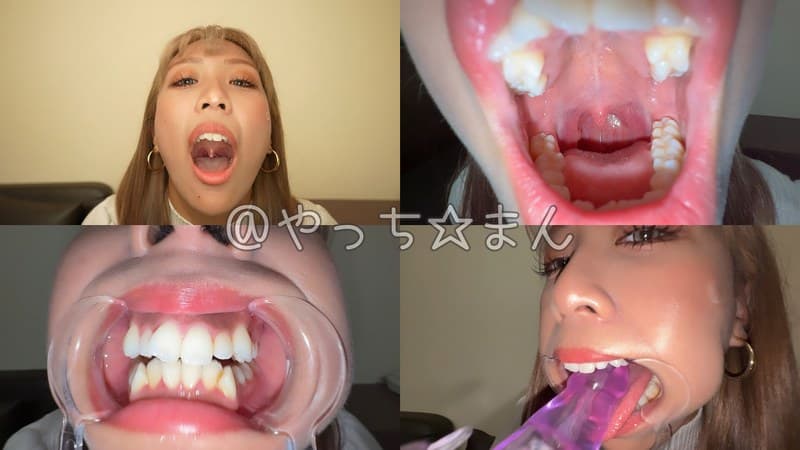 【個人撮影】若菜めあり 初喉チンコ触り＆口内観察