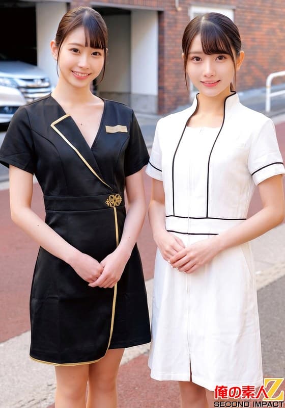 現役エステティシャンがノーハンドフェラでヌキの限界に挑戦！ひかるさん（22）とめいさん（24）