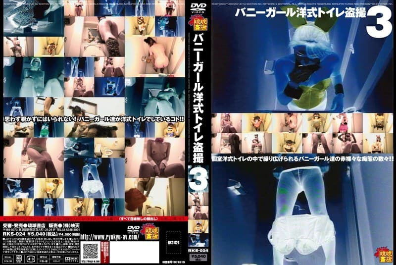 バニーガール洋式トイレ盗撮 3