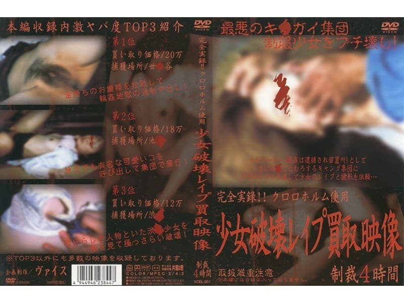 少女破壊レ●プ買取映像
