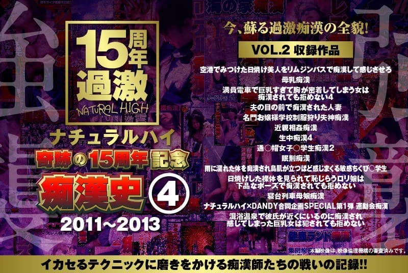 ナチュラルハイ奇跡の15周年記念 痴●史(4)2011-2013 VOL.2