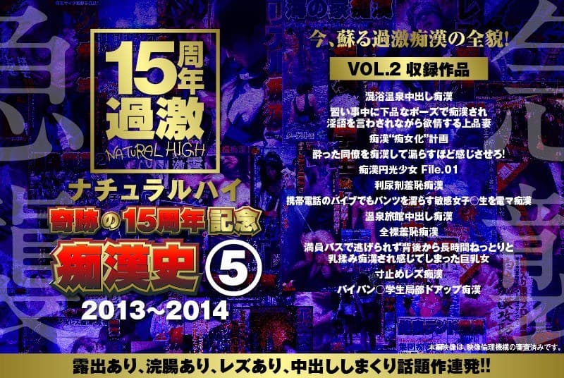 ナチュラルハイ奇跡の15周年記念 痴●史(5)2013-2014 VOL.2