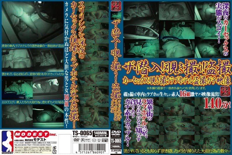 ザ・潜入!覗き撮り!盗撮 カーセックス 覗き撮りラブホテル盗撮ガチ映像