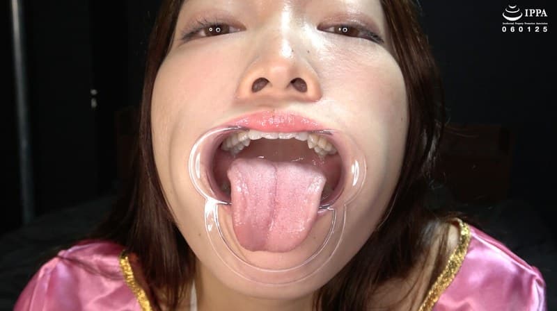 「【歯・口内】大人気モデル あめりんチャンの歯・口内・のどちんこをしっかりと観察!」あめりん