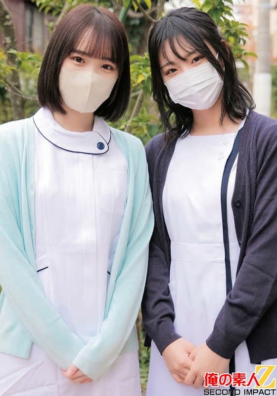ガチ歯科衛生士さんプライベートお口セックス あかりさん(24)とももさん(23)