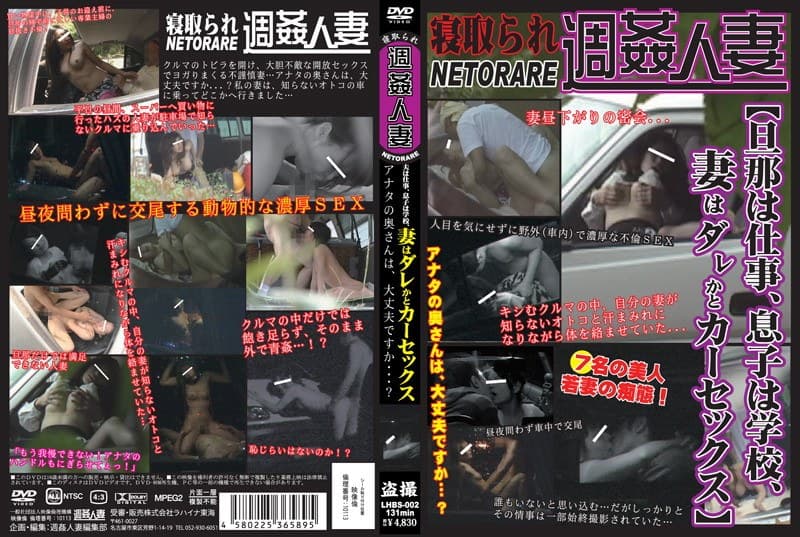 夫は仕事、息子は学校、妻はダレかとカーセックス アナタの奥さんは、大丈夫ですか…?