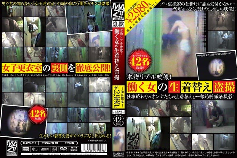 本物リアル映像!働く女の生着替え盗撮