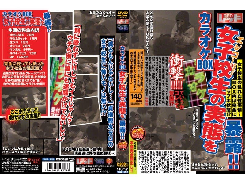 カラオケBOX 女子校生の実態を暴露!!