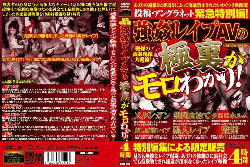 緊急特別編!強●レ●プAVの極裏がモロわかり!